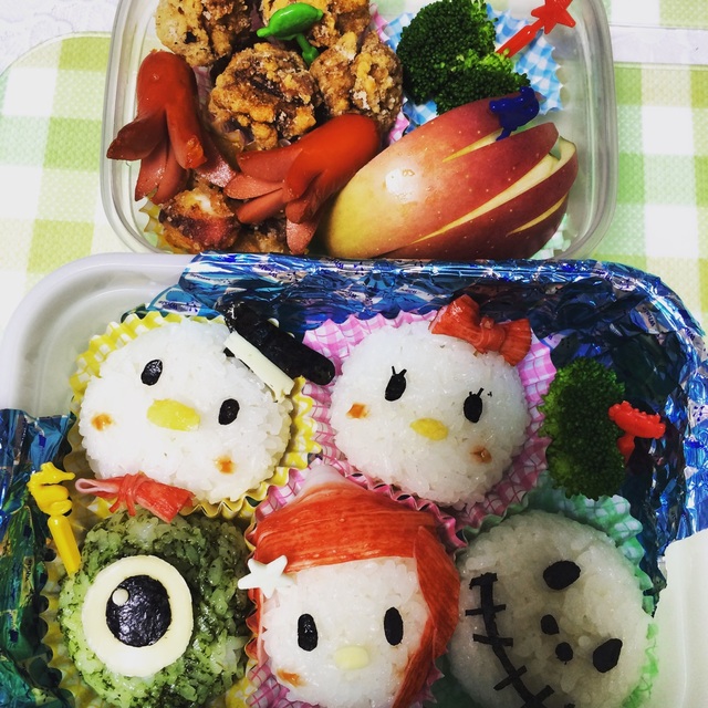 【みんなの投稿】春の遠足キャラ弁