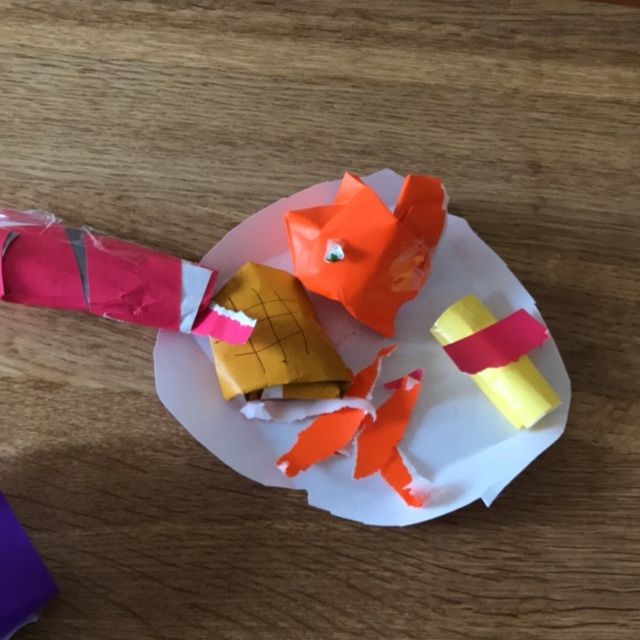 【みんなの投稿】ケチャップをかけて食べよう。5歳11ヶ月