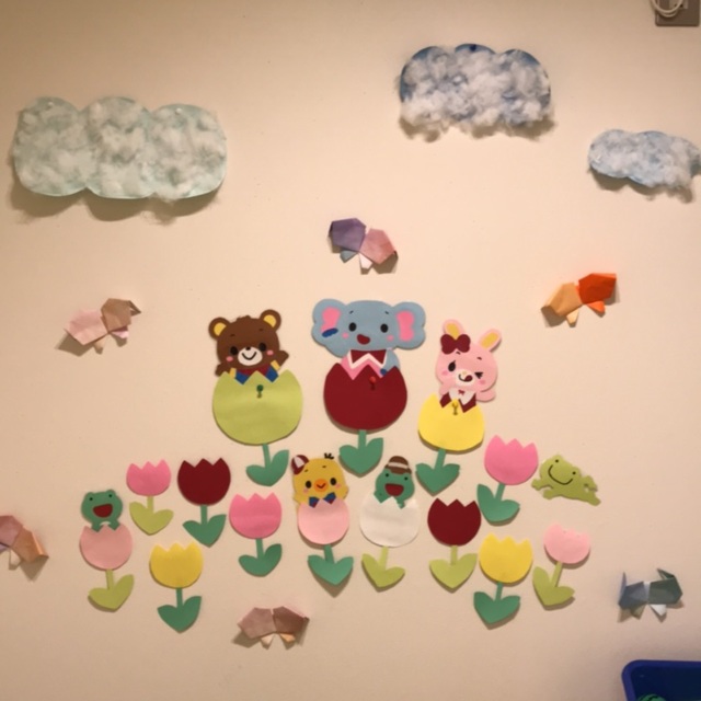 【みんなの投稿】4月壁面