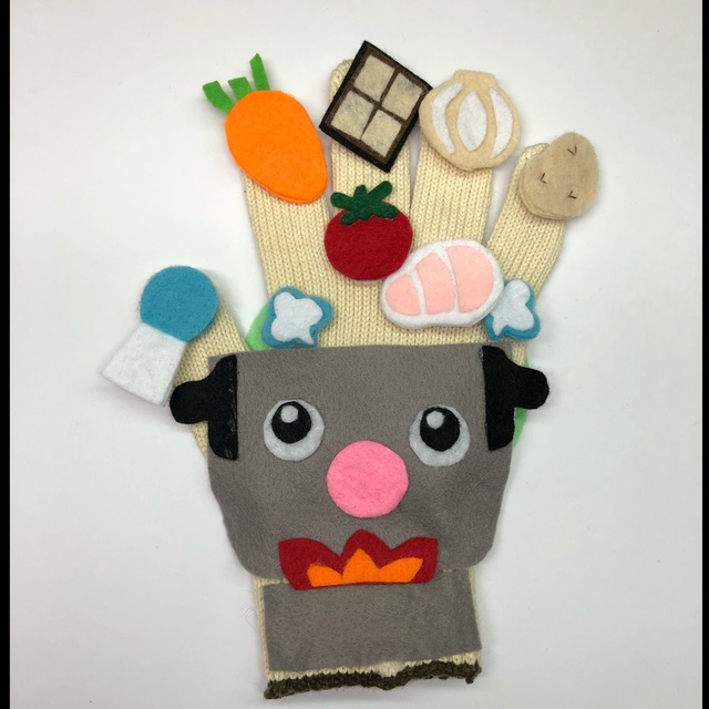 【みんなの投稿】【手袋シアター】カレーライスのうた