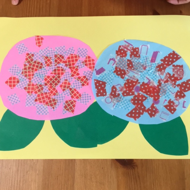 【みんなの投稿】5歳 紫陽花 【みんなの投稿】5歳 紫陽花