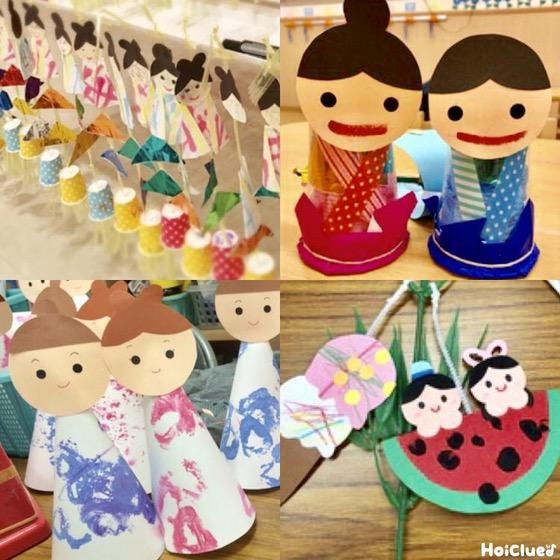 みんなの織姫・彦星<乳児さん編>〜七夕にちなんだ製作遊び〜 みんなの織姫・彦星<乳児さん編>〜七夕にちなんだ製作遊び〜