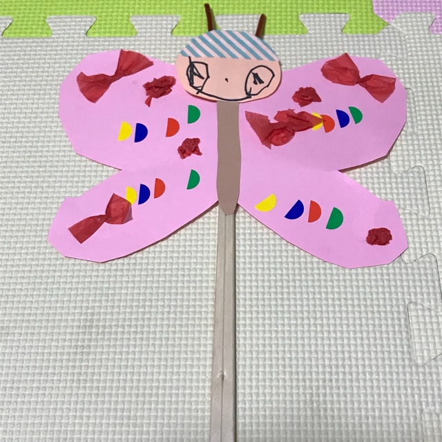 【みんなの投稿】ちょうちょ３歳児