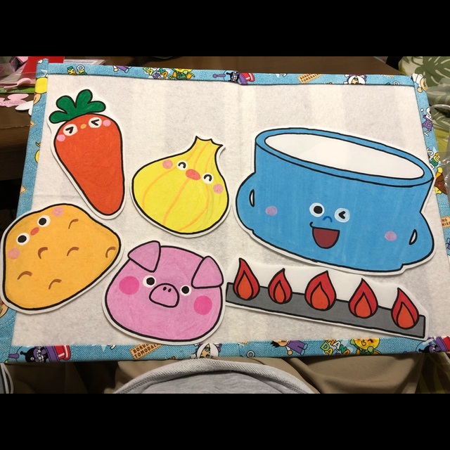 【みんなの投稿】パネルシアターカレーライスのうた