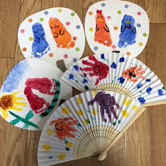 【みんなの投稿】★手足形アート★