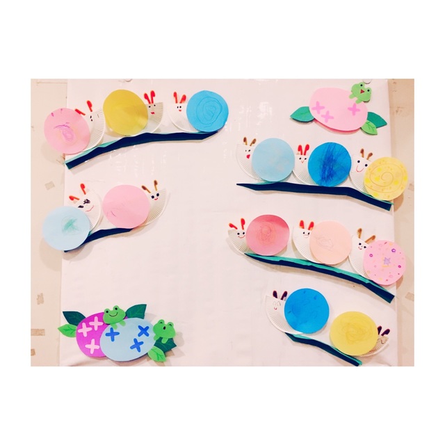 【みんなの投稿】<< 紙皿でカタツムリ >>