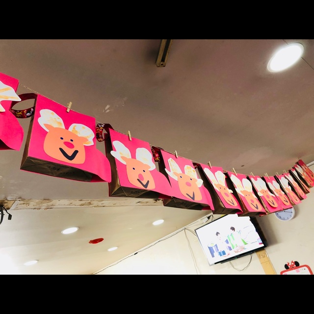 【みんなの投稿】<< クリスマスバッグ >> 表:トナカイ 【みんなの投稿】<< クリスマスバッグ >> 表:トナカイ