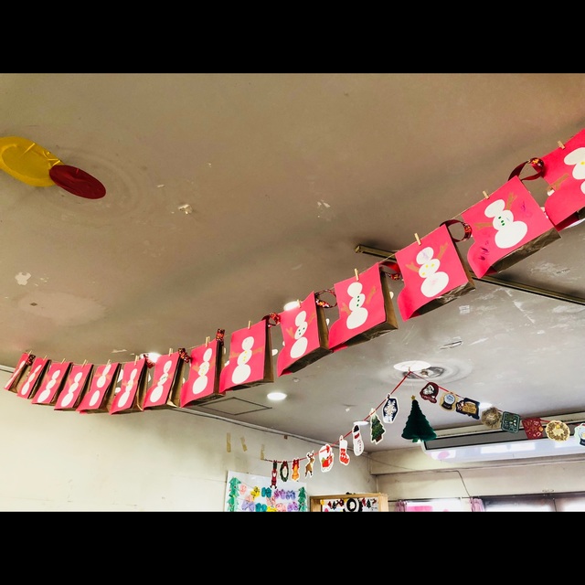 【みんなの投稿】<< クリスマスバッグ >> 裏:雪だるま