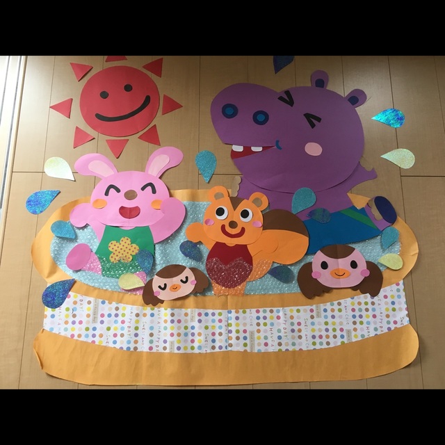 【みんなの投稿】7月  壁面夏！！