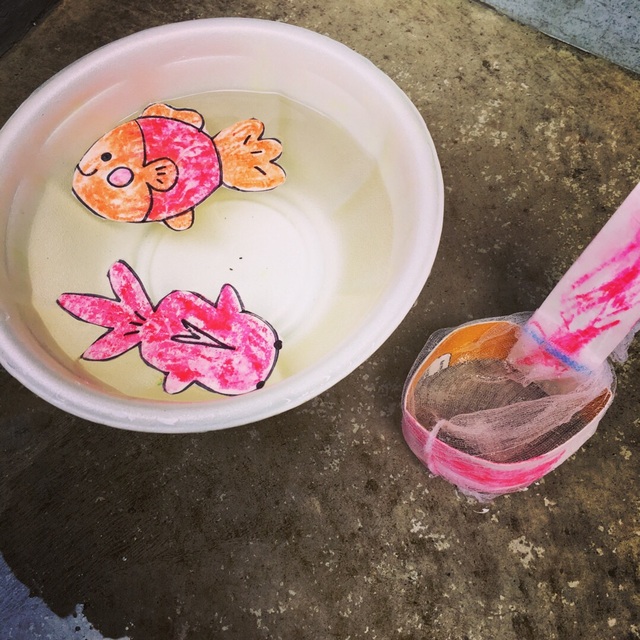 【みんなの投稿】牛乳パックで金魚すくい