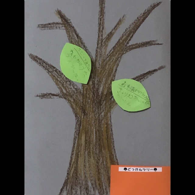 【みんなの投稿】年長さん向け読書感想の木