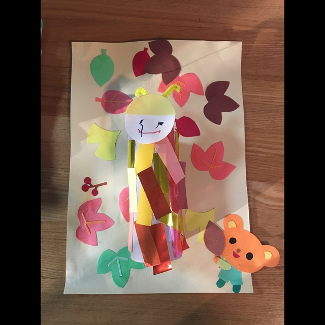 【みんなの投稿】いもむし製作