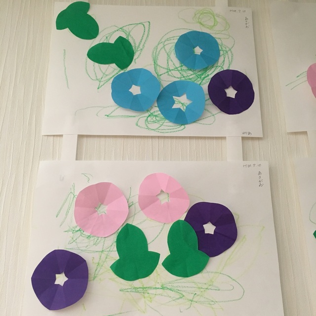 【みんなの投稿】7月 8月 製作あさがお