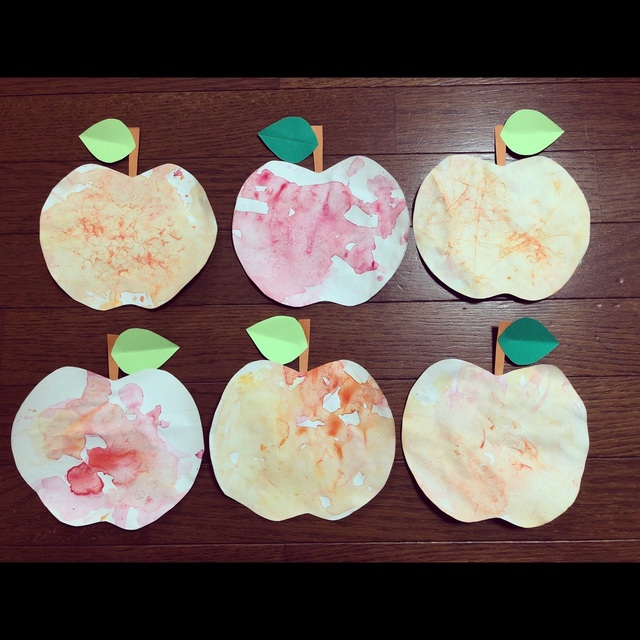 【みんなの投稿】秋製作 りんご、なし