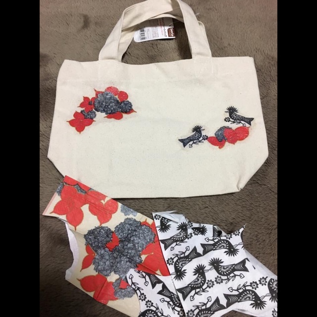 【みんなの投稿】デコパージュのトートバッグ