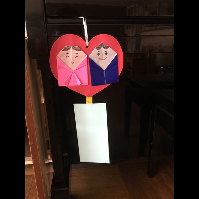 【みんなの投稿】年中、七夕飾り 織姫と彦星