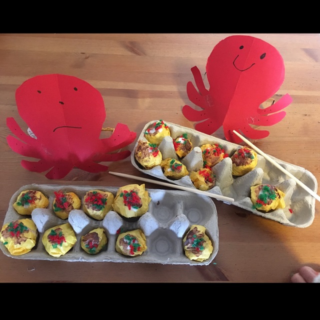 【みんなの投稿】たこ焼き屋さんごっこ