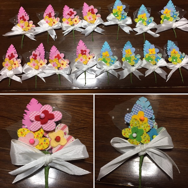 【みんなの投稿】卒園コサージュ
