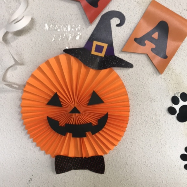 【みんなの投稿】かぼちゃペーパーファン