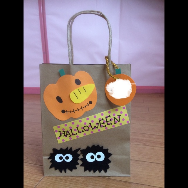 【みんなの投稿】ハロウィンキャンディ入れ 【みんなの投稿】ハロウィンキャンディ入れ