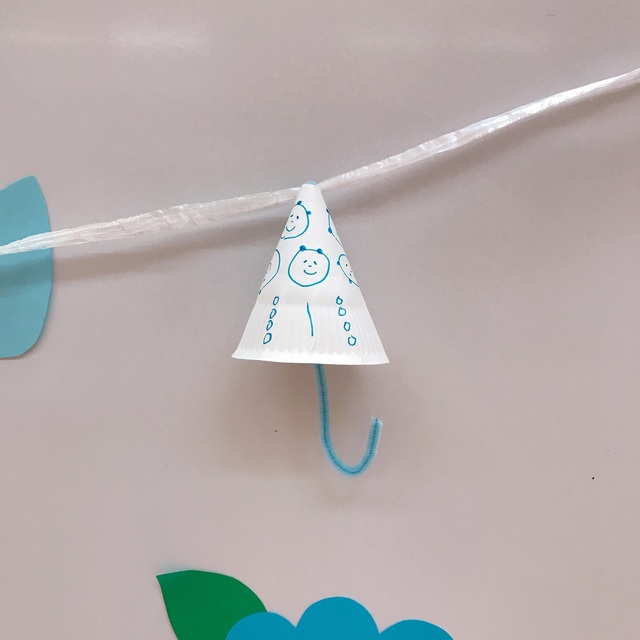 【みんなの投稿】紙皿でミニミニ傘。