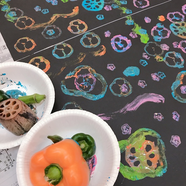 【みんなの投稿】野菜deスタンプ！