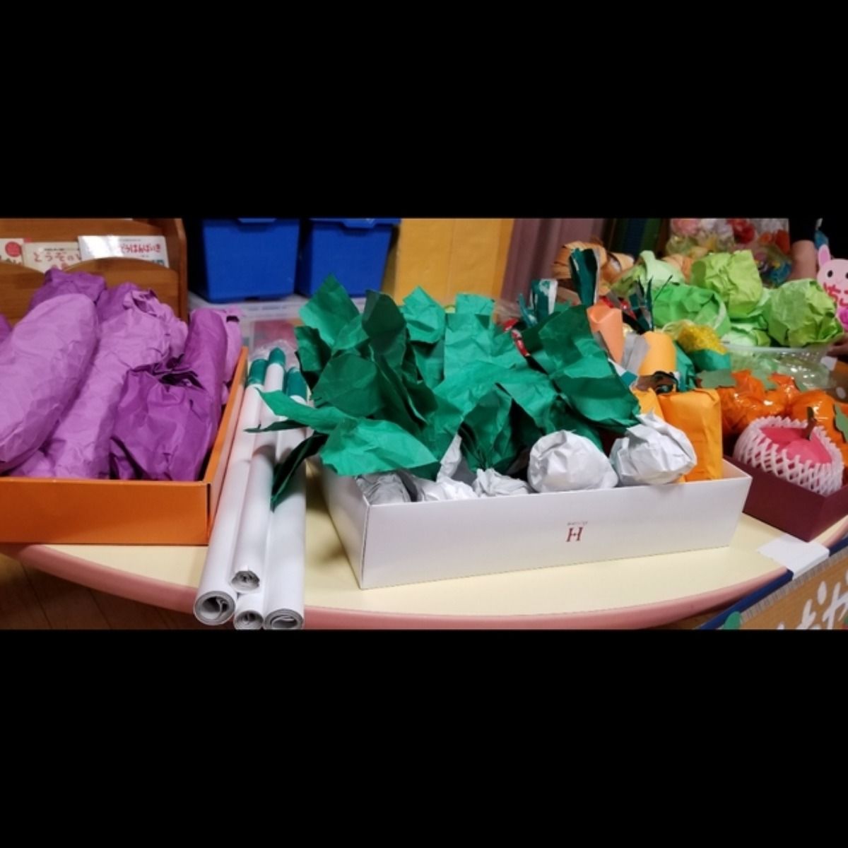 【みんなの投稿】お店屋さんごっこ 野菜、果物