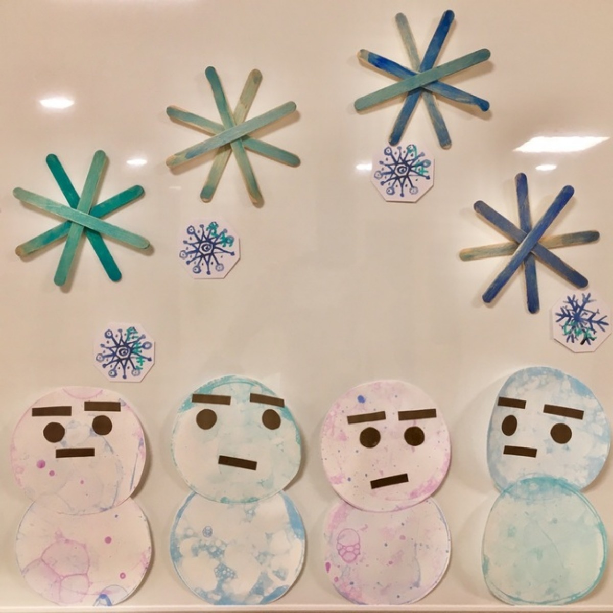 【みんなの投稿】［2歳児 ゆきだるま］