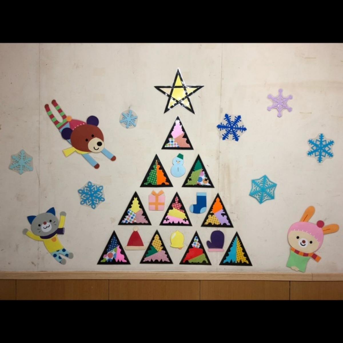 【みんなの投稿】【冬の壁面】