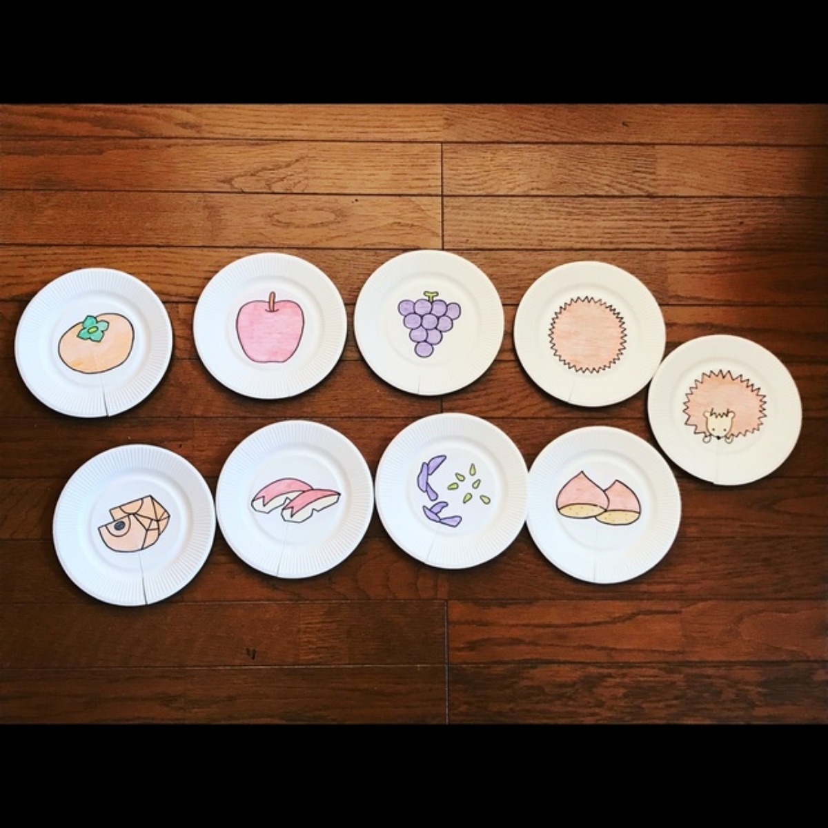 【みんなの投稿】【かわむいてかわむいて 紙皿シアター】