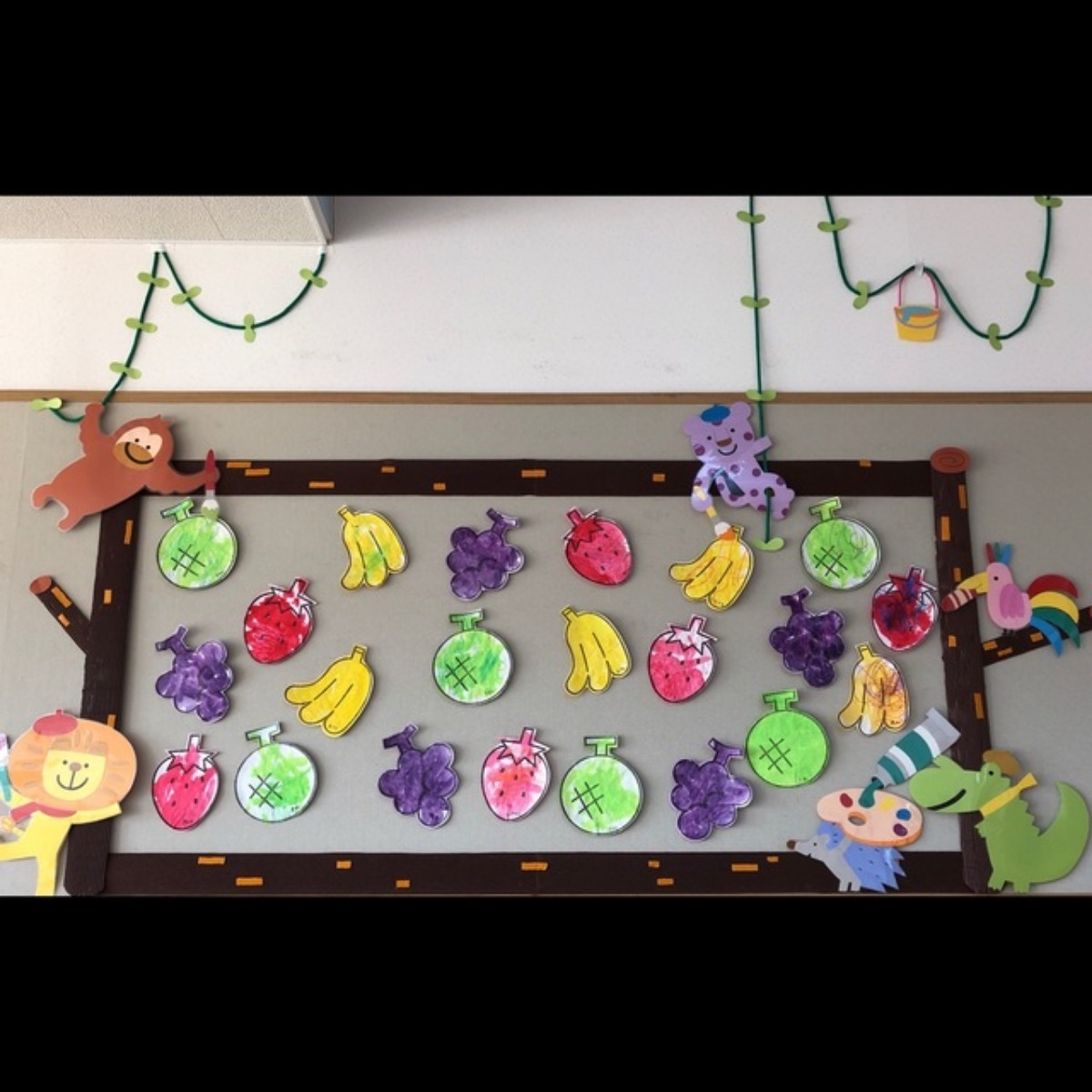 【みんなの投稿】どの季節でもいける壁面です！