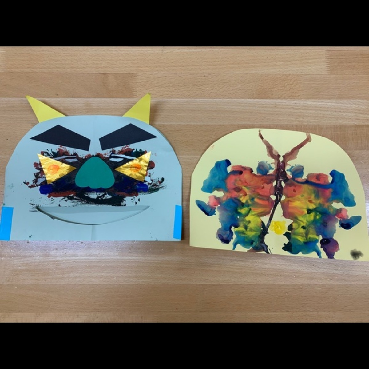 【みんなの投稿】鬼のお面（帽子）3歳児