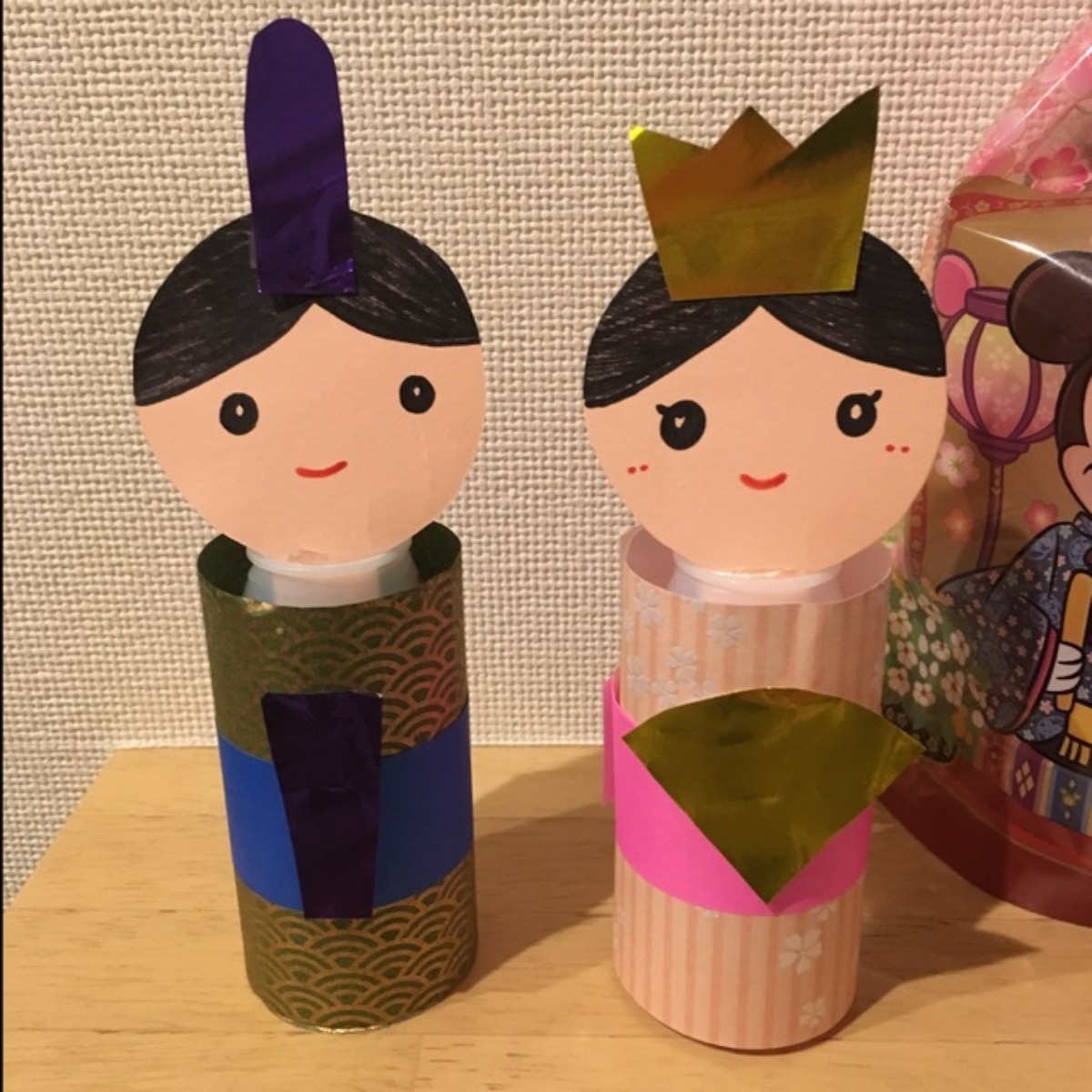 【みんなの投稿】お雛様製作