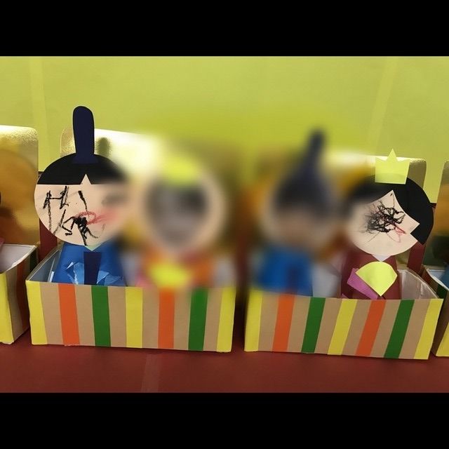 【みんなの投稿】1歳児、3月、ひなまつり