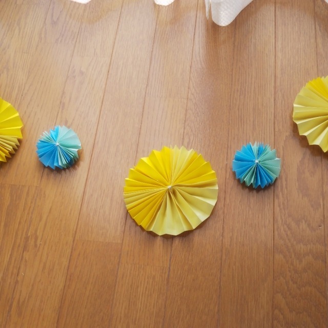 【みんなの投稿】［折り紙ガーランド］