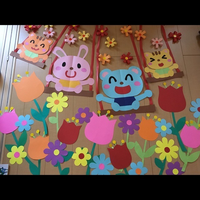 【みんなの投稿】☆四月壁面☆