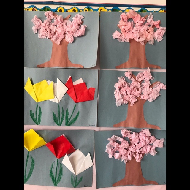 【みんなの投稿】【桜🌸】1、2歳児