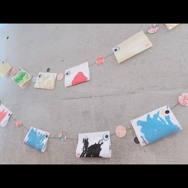 【みんなの投稿】絵の具でこいのぼり