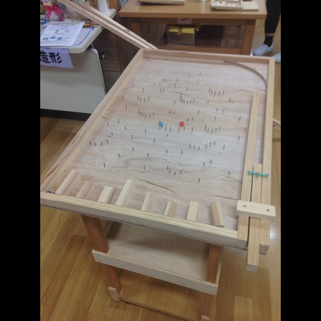 【みんなの投稿】木工教室「巨体パチンコ」