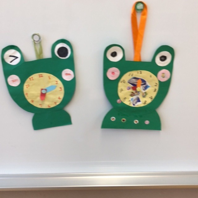 【みんなの投稿】カエルの時計