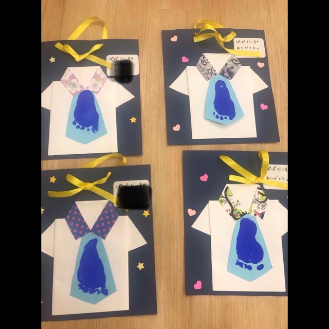 【みんなの投稿】父の日  0歳児