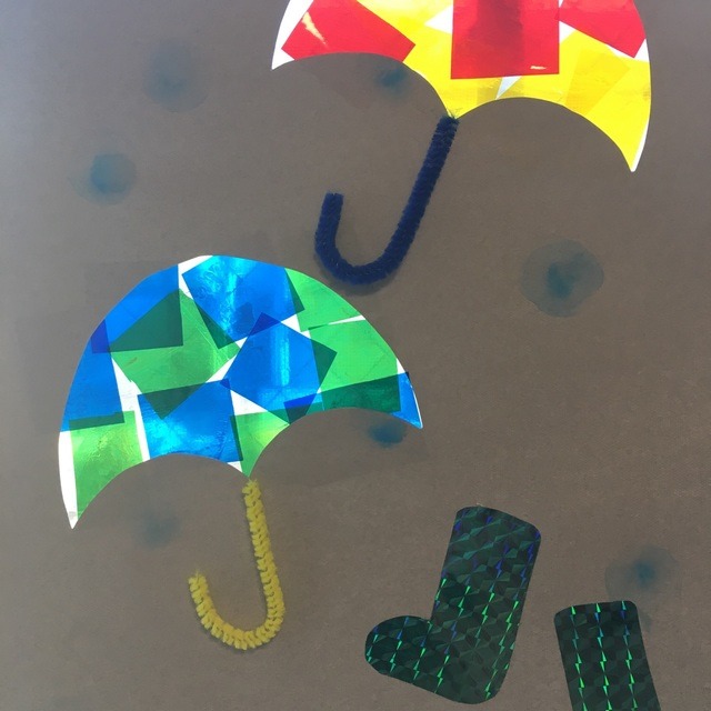 【みんなの投稿】［2歳児 かさ］