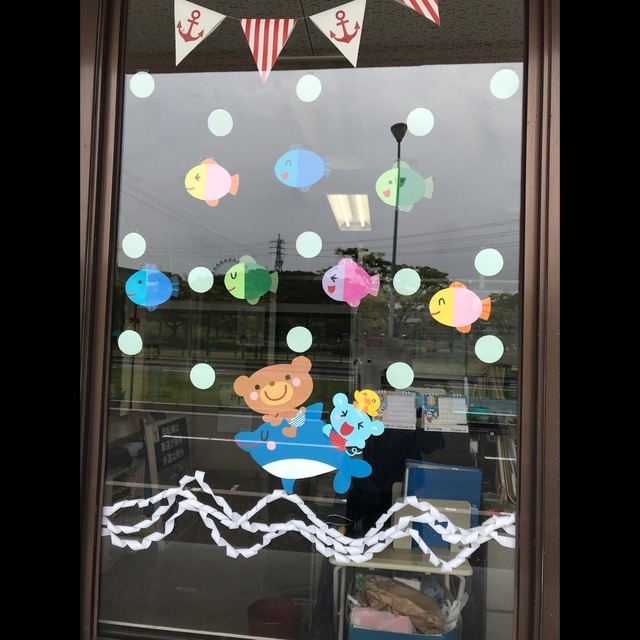 【みんなの投稿】夏の窓飾り