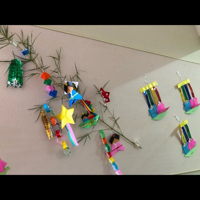 【みんなの投稿】たなばた🎋 笹飾り