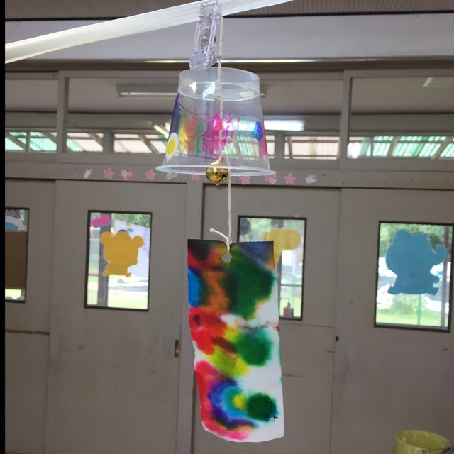 【みんなの投稿】5歳児  風鈴製作