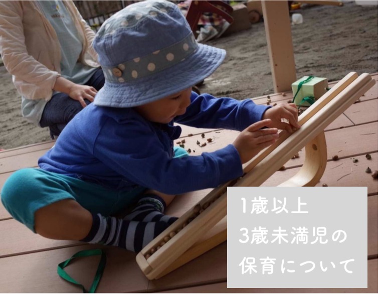 保育の基本【発達をふまえた保育】〜1歳以上3歳未満児の保育について〜 保育の基本【発達をふまえた保育】〜1歳以上3歳未満児の保育について〜