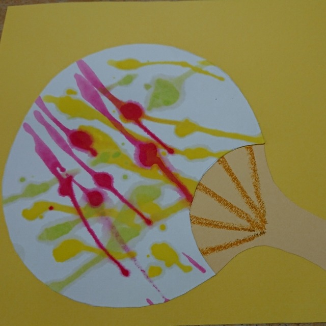 【みんなの投稿】うちわの製作