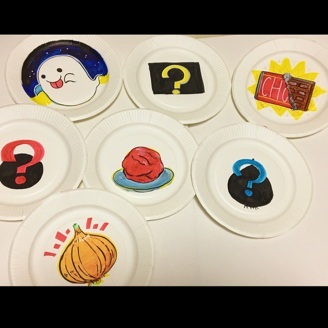 【みんなの投稿】くいしんぼうおばけの紙皿シアター🍽👻