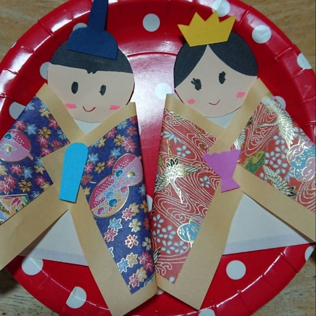 【みんなの投稿】ひな人形の製作