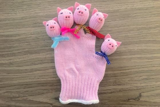 ブーブー！ぶたさん指パペット〜楽しみ方いろいろ！手づくりアイテム〜